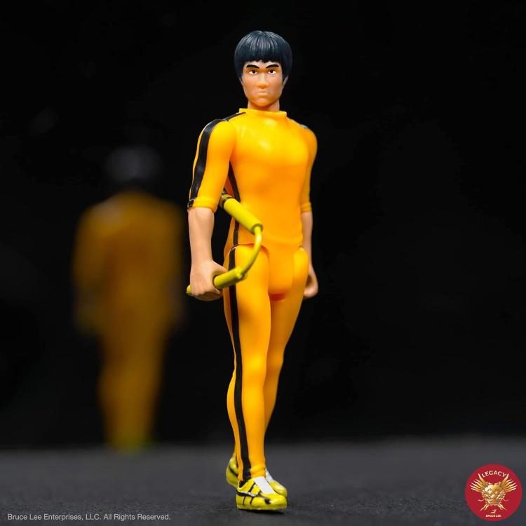 Reaction Super7 Bruce Lee "Challenger" Aspirante Action Figure Figura Collezione