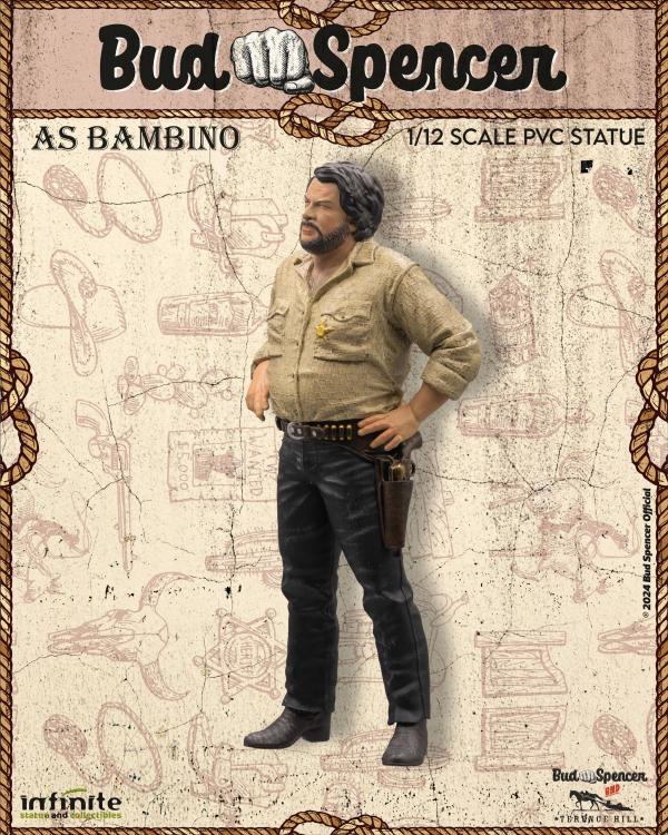 Infinite - Bud Spencer "As Bambino" 1/12 Pvc Statue Figure Statuetta Figura 16Cm