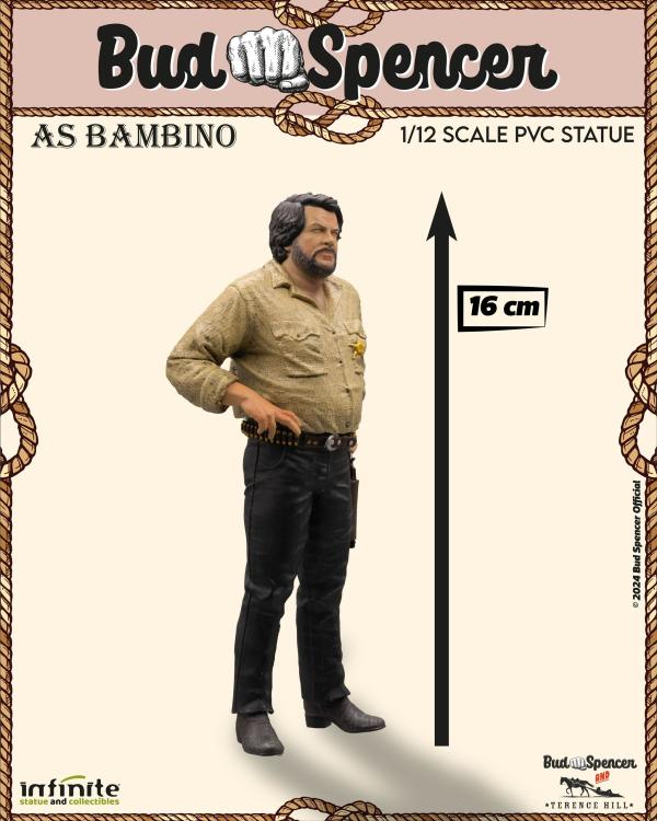 Infinite - Bud Spencer "As Bambino" 1/12 Pvc Statue Figure Statuetta Figura 16Cm