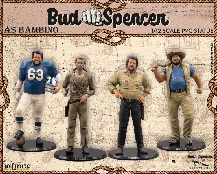 Infinite - Bud Spencer "As Bambino" 1/12 Pvc Statue Figure Statuetta Figura 16Cm