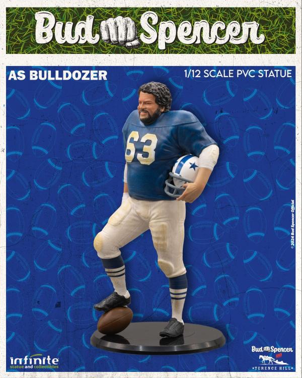 Infinite - Bud Spencer "As Bulldozer" 1/12 Statue Figure Statuetta Figura 16Cm