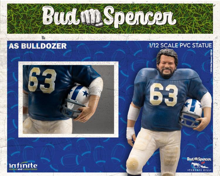 Infinite - Bud Spencer "As Bulldozer" 1/12 Statue Figure Statuetta Figura 16Cm
