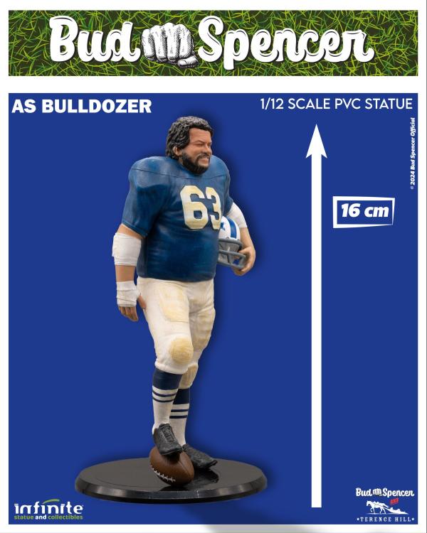 Infinite - Bud Spencer "As Bulldozer" 1/12 Statue Figure Statuetta Figura 16Cm