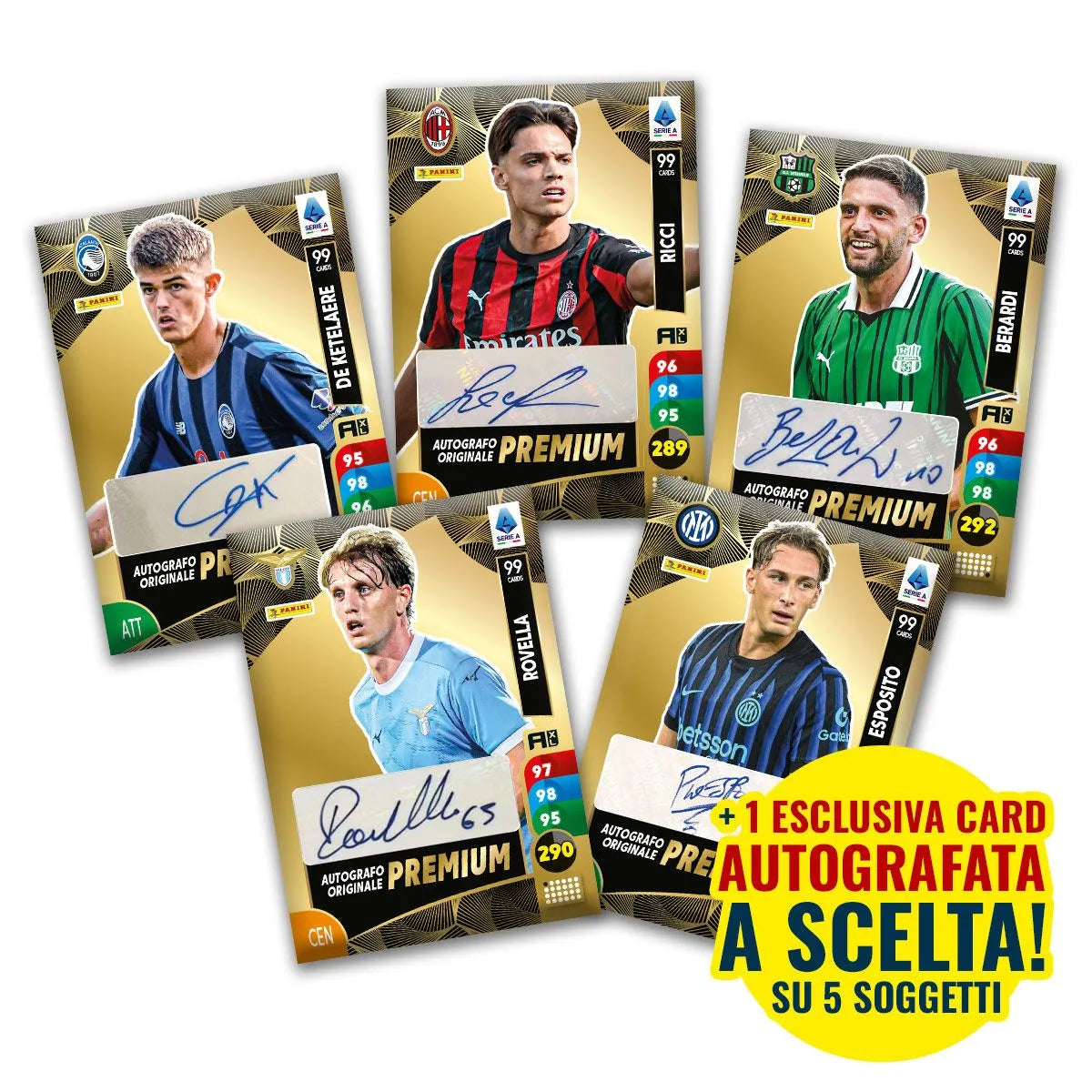 Panini Calciatori Adrenalyn XL Serie A 2025-2026 Starter Set Raccoglitore + 4 Buste