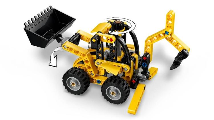 Lego Technic Scavatrice A Cucchiaia Rovescia 42197 Brackhoe Loader Da 104Pz