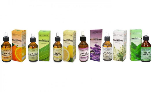 Kit 6 Oli Essenziali - Face Complex Per Corpo Viso O Diffusore Profumi Ambiente