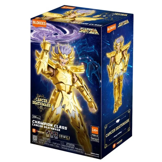 Blokees Saint Seiya: Model Kit Champion Class 11 (Cancer Deathmask) Action Figure Cavalieri Zodiaco 75012