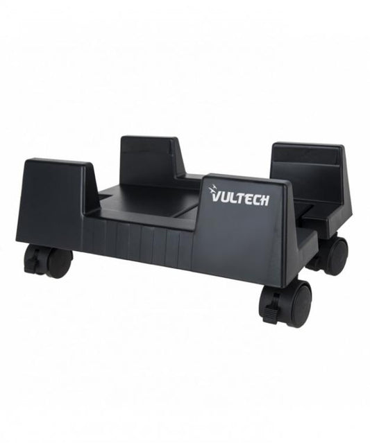 Vultech - Carrello Cp-02 Con 4 Ruote Stand Porta Case Pc Computer Fisso 15/26Cm