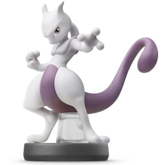 AMIIBO NINTENDO SUPER SMASH BROS COLLECTION MEWTWO (NO.51) FIGURE POKEMON NUOVO