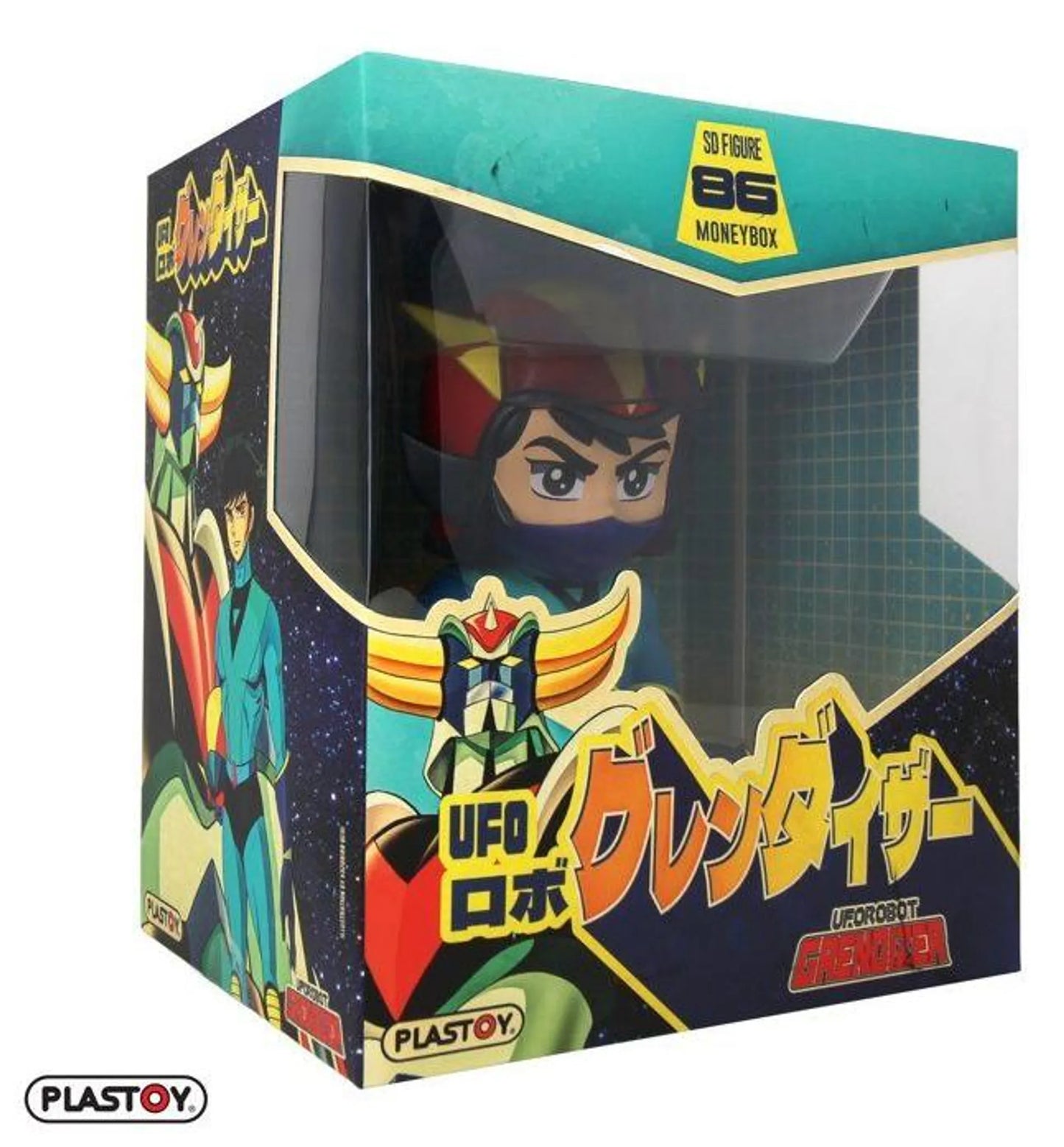Plastoy - Salvadanaio Goldrake Alcor Koji Kabuto - Money Bank