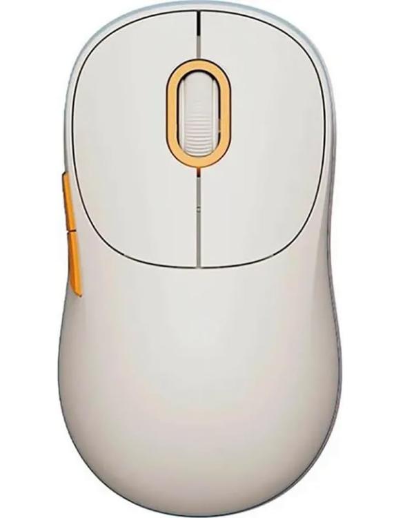 Xiaomi Mouse Wireless 3 White Bianco Luci A Led Laser Senza Fili Bluetooth Wifi