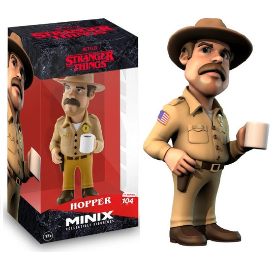 Minix: Netflix Stranger Things Hopper (Serie Tv 104) Figure 12Cm Statuetta