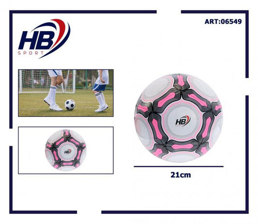 Pallone Da Calcio Palla Calcetto Football Misura 5 Regolamentare Ø 21Cm - Rosa