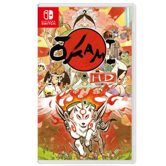 Okami Hd - Nintendo Switch - Videogioco Sigillato Copertina Asiatica Pal Nuovo
