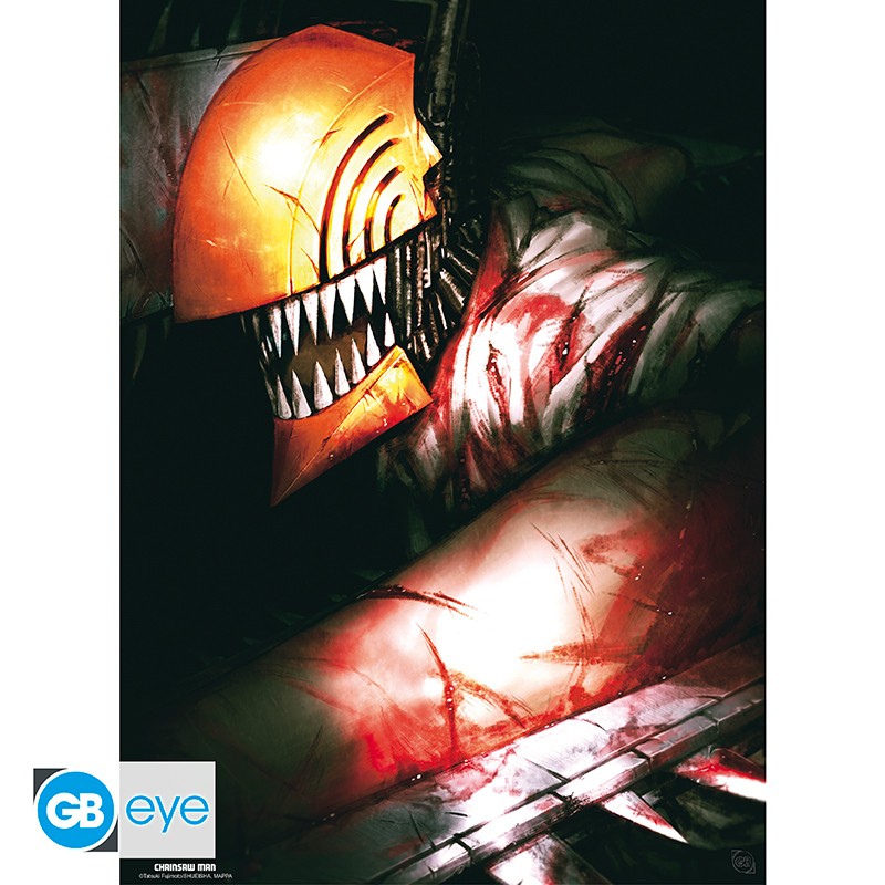 Abystyle (CHAINSAW MAN) Set 2 Chibi Poster: "Devil Hunters" (52x38) Gb Eye