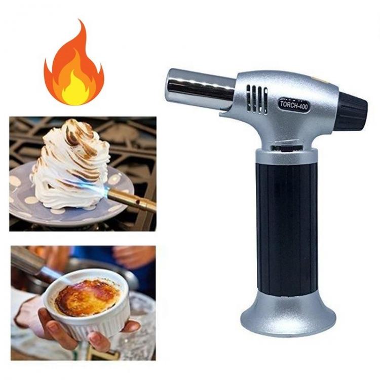 Mini Cannello Bruciatore Torcia A Gas Ricarica Fiamma Ossidrica Caramellatore