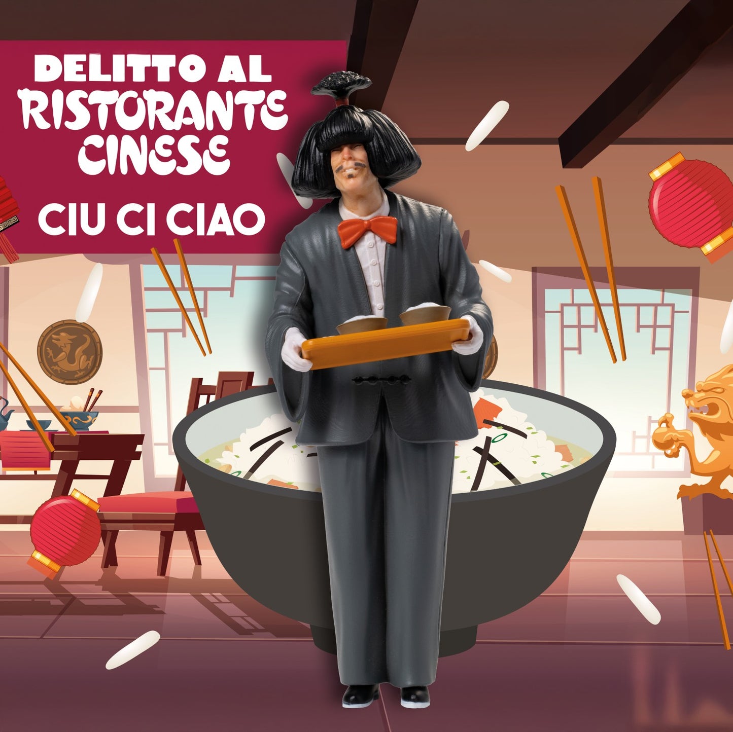 Infinite - Ciu ci ciao (delitto al ristorante cinese) Figure Cine-Mini 11cm PVC Film Er Monnezza