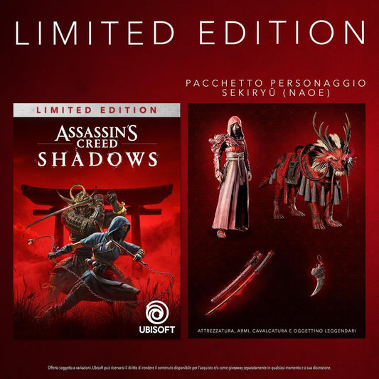 Assassin's Creed Shadows Special Edition Ps5 Gioco Eu Italiano Playstation 5