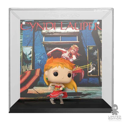 Funko Pop ! Albums Cyndi Lauper - Cyndi Lauper (32) Cover Music Vinyl Figure 9Cm