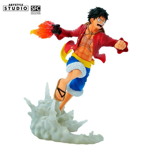 Abystyle Studio Super Figure Collection One Piece Monkey D. Luffy Red Hawk 16cm