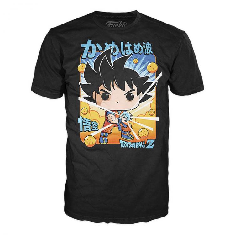 Set Funko Pop Dragon Ball Z Funko Goku Vinyl + T Shirt Tee Box Bundle Tg Large