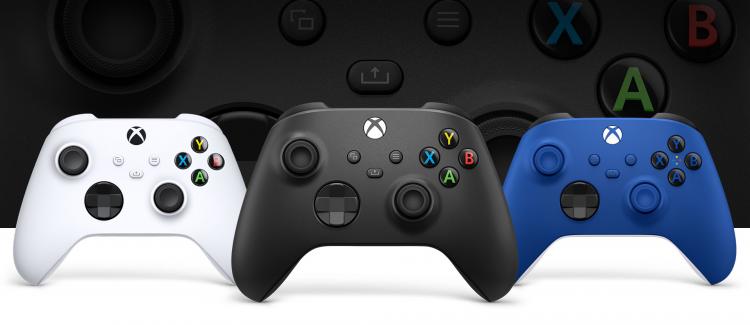 CONTROLLER MICROSOFT XBOX SERIE X/S BLUE SHOCK PAD WIRELESS ONE JOYPAD BLU NUOVO