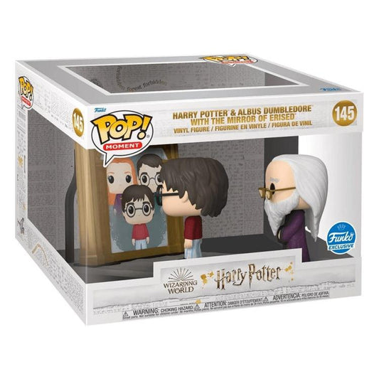 Funko Pop ! Moments Harry Potter -(145) Albus Dumbledore W/ The Mirror Of Erised