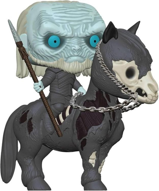 Funko Pop Game Of Thrones Trono Di Spade - (60) Mounted White Walker Figure 15Cm