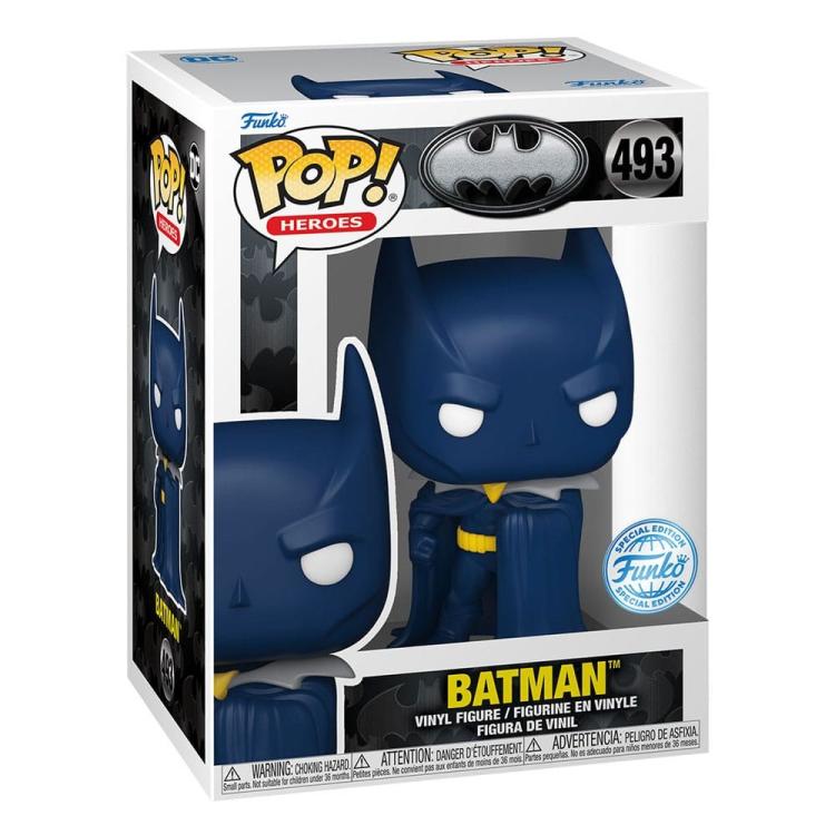 Funko Pop ! Heroes (493) Batman Special Edition Vinyl Figure 9Cm Statuetta