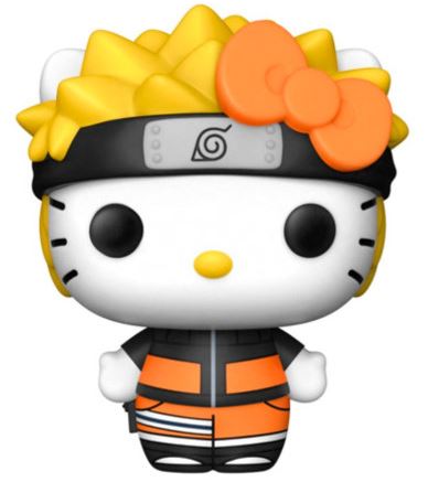 Funko Pop ! Hello Kitty Naruto 1019 Sanrio Action Figure Anime Naruto Shippuden
