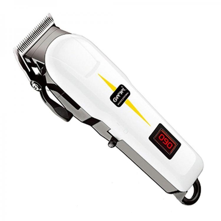 Geemy Gm-6008 Rasoio Tagliacapelli Ricaricabile Elettrico Regola Barba Display