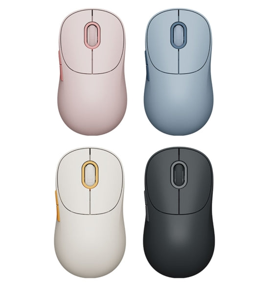 Xiaomi Mouse Wireless 3 White Bianco Luci A Led Laser Senza Fili Bluetooth Wifi