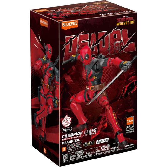 Blokees - Marvel Deadpool & Wolverine Model Kit - Champion Class 04 (Deadpool) Action Figure 81116