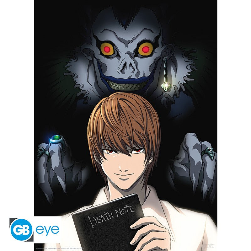 Abystyle (Death Note) Set 2 Chibi Poster: "Light E Death Note" (52x38) Gb Eye