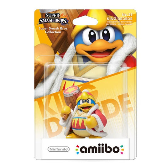 AMIIBO SUPER SMASH BROS COLLECTION (KING DEDEDE No.28) NINTENDO FIGURE STATUETTA