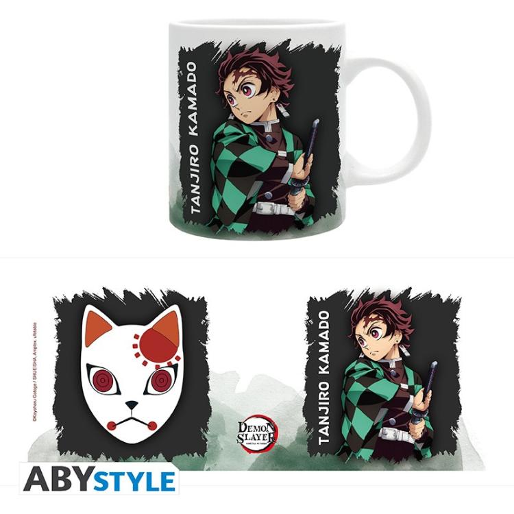 ABYSTYLE TAZZA DEMON SLAYER: "TANJIRO" MUG BICCHIERE CAFFÈ CERAMICA MANICO 320ML