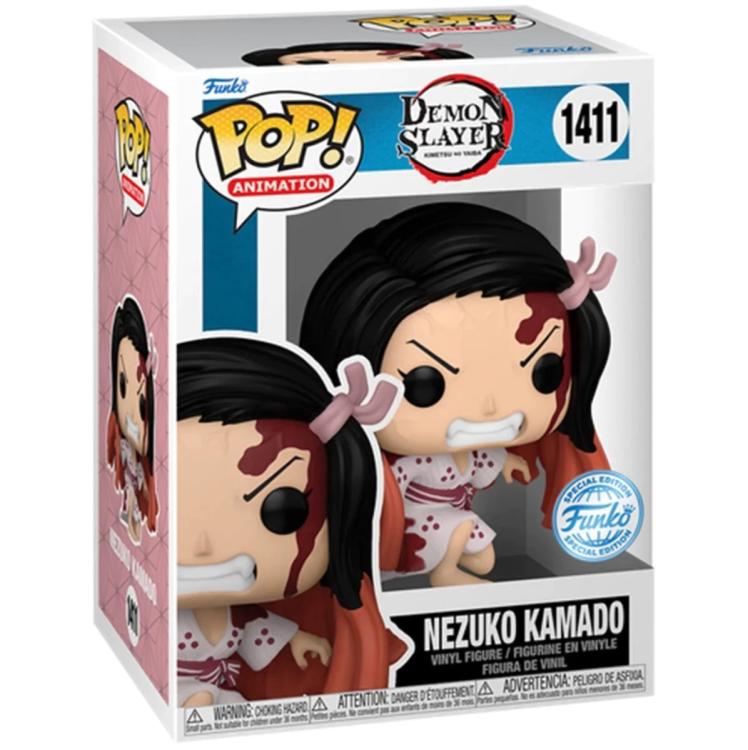 Funko Pop ! Animation Demon Slayer - (1411) Nezuko Kamado (Kneeling) Special Exm