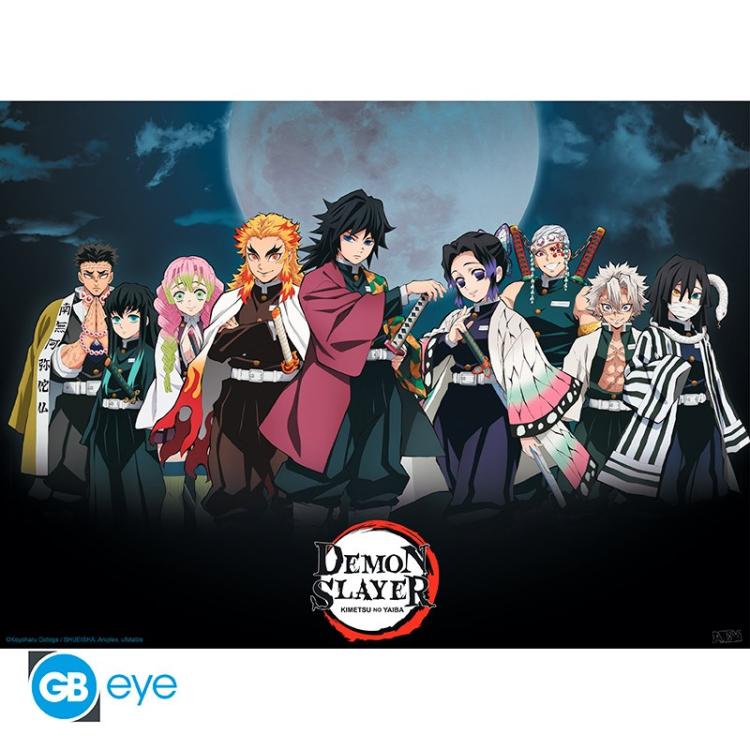 ABYSTYLE (DEMON SLAYER) SET 2 CHIBI POSTER: "SERIES 2/PILASTRI" (52X38) "GB EYE"