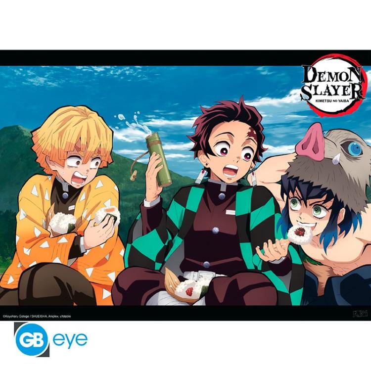 ABYSTYLE (DEMON SLAYER) SET 2 CHIBI POSTER: "SERIES 2/PILASTRI" (52X38) "GB EYE"