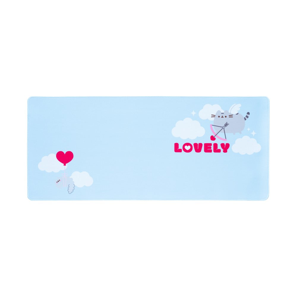 Pusheen: The Cat (PURRFECT LOVE COLLECTION) Tappetino da Scrivania per Tastiera e Mouse Pad PC Gaming Deskmat XXL Regalo Kawaii