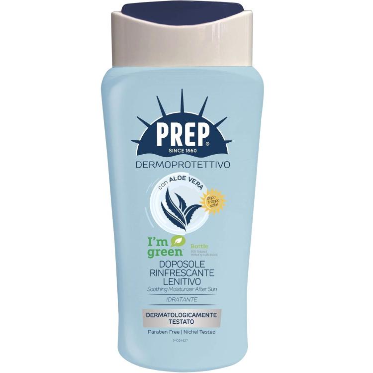 Prep - Crema Solare Doposole Viso Corpo Idratante Lenitiva Con Aloe Vera 400Ml