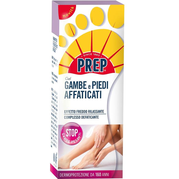 Prep - Gel Gambe E Piedi Affaticati Con Effetto Freddo Rilassante E Rinfrescante