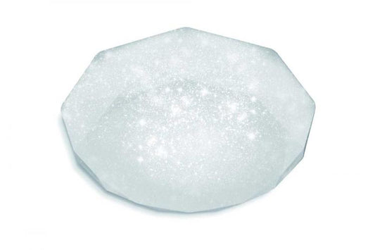 Plafoniera Led 10W Forma Diamante Effetto Cielo Stellato Brillantini Lampadario