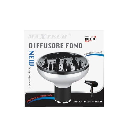 DIFFUSORE UNIVERSALE PER ASCIUGACAPELLI PROFESSIONALI PHON FONO CAPELLI RICCI