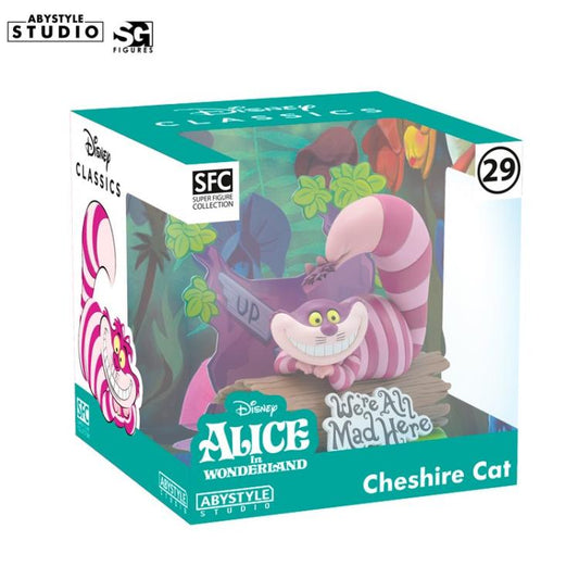 ABYSTYLE - SFC: DISNEY ALICE IN THE WONDERLAND 29 "CHESIRE CAT" FIGURE STREGATTO