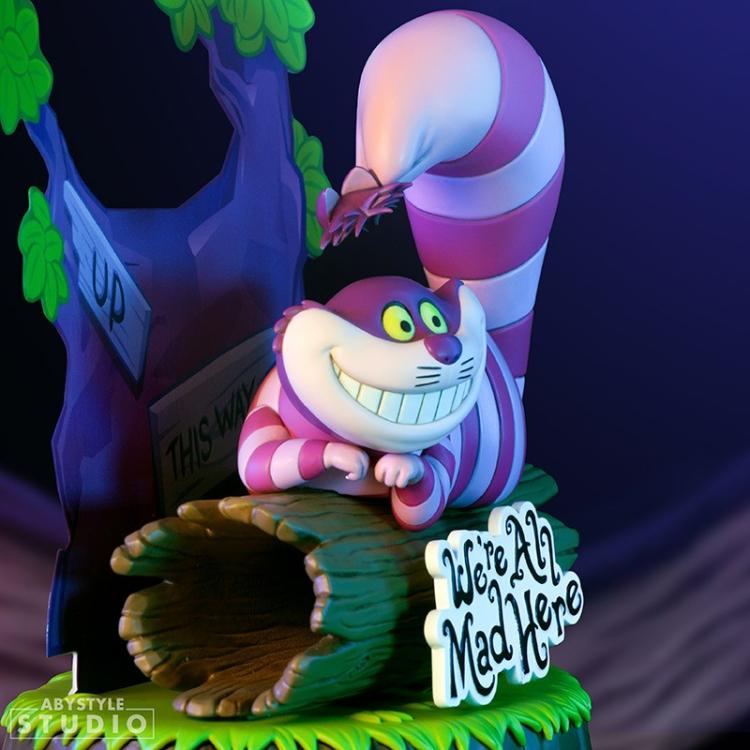 ABYSTYLE - SFC: DISNEY ALICE IN THE WONDERLAND 29 "CHESIRE CAT" FIGURE STREGATTO