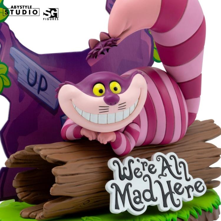 ABYSTYLE - SFC: DISNEY ALICE IN THE WONDERLAND 29 "CHESIRE CAT" FIGURE STREGATTO