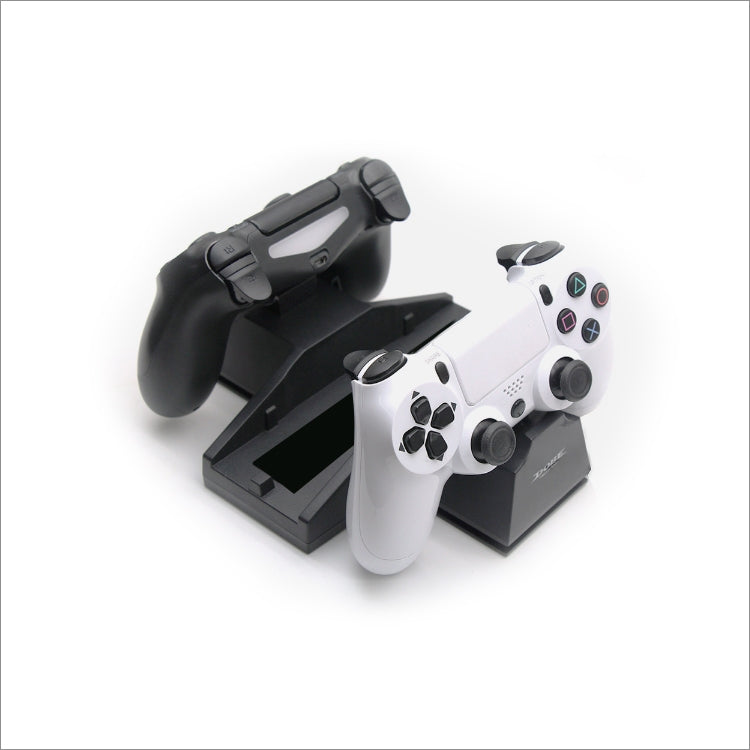 Supporto Verticale Per Ps4 Slim/Pro + Base Ricarica Joypad Controller Stand Dock