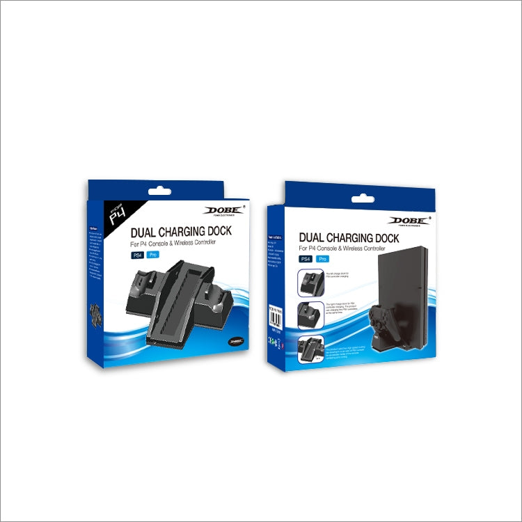 Supporto Verticale Per Ps4 Slim/Pro + Base Ricarica Joypad Controller Stand Dock