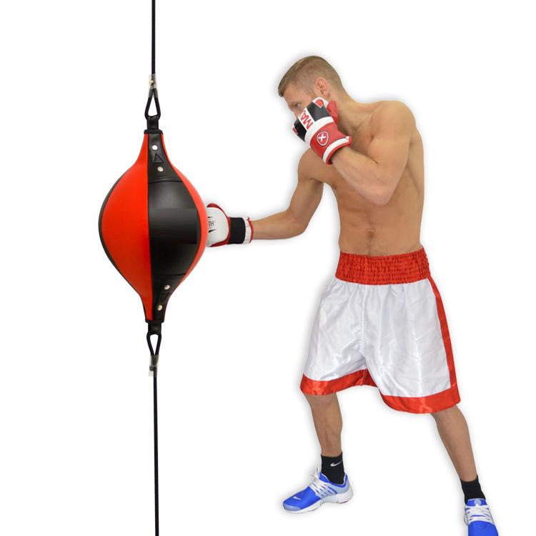 Hb Palla Tesa Sacco Boxe Elastico Colpitore Taekwondo Speed Ball Pugilato Blue